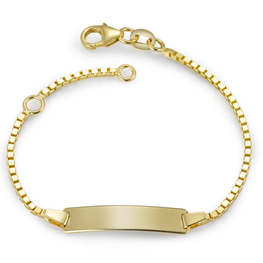 Engravable bracelet 9k Yellow Gold 12-14 cm