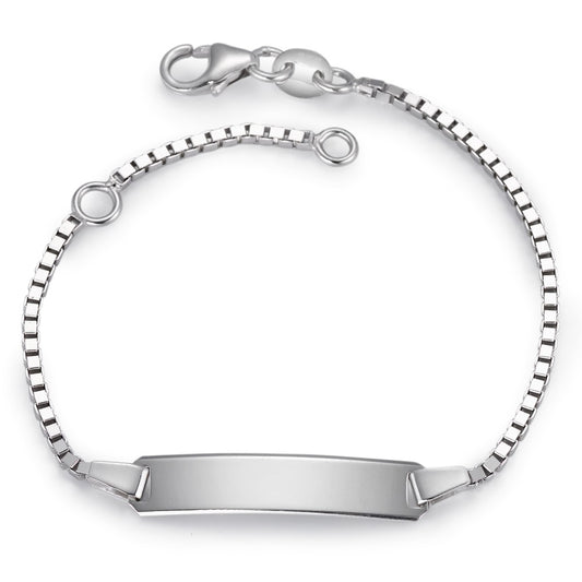 Engravable bracelet 9k White Gold 12-14 cm Ø1.4 mm