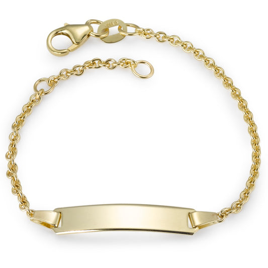 Engravable bracelet 9k Yellow Gold 12-14 cm