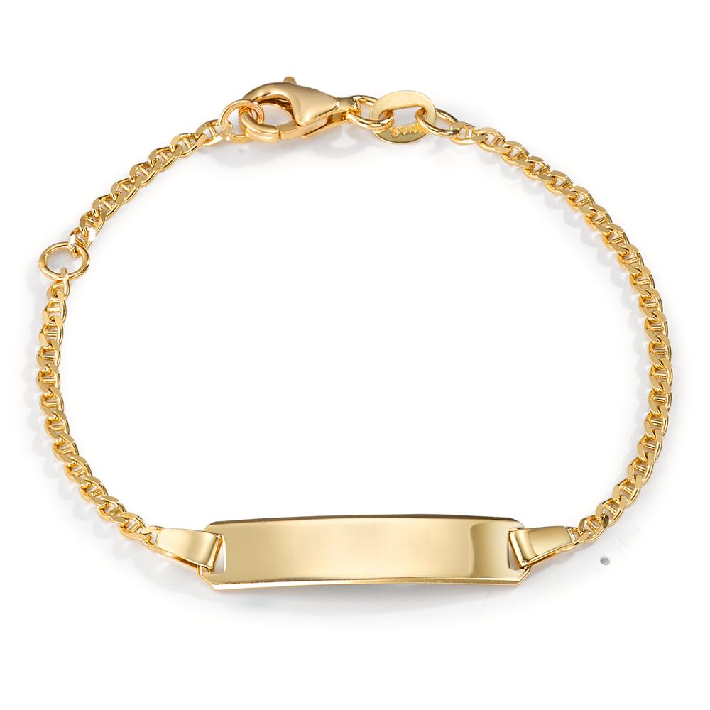 Engravable bracelet 9k Yellow Gold 16-18 cm