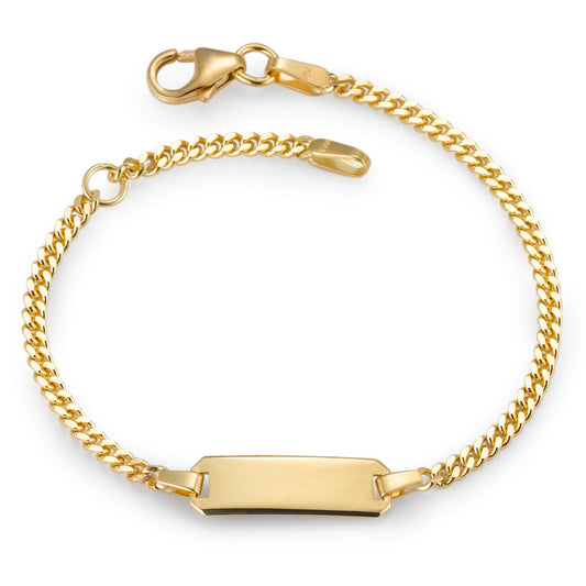 Engravable bracelet 18k Yellow Gold 12-14 cm