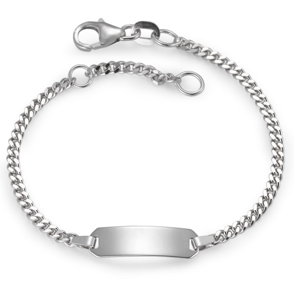 Engravable bracelet 18k White Gold 12-14 cm