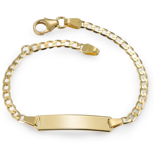 Engravable bracelet 18k Yellow Gold 12-14 cm