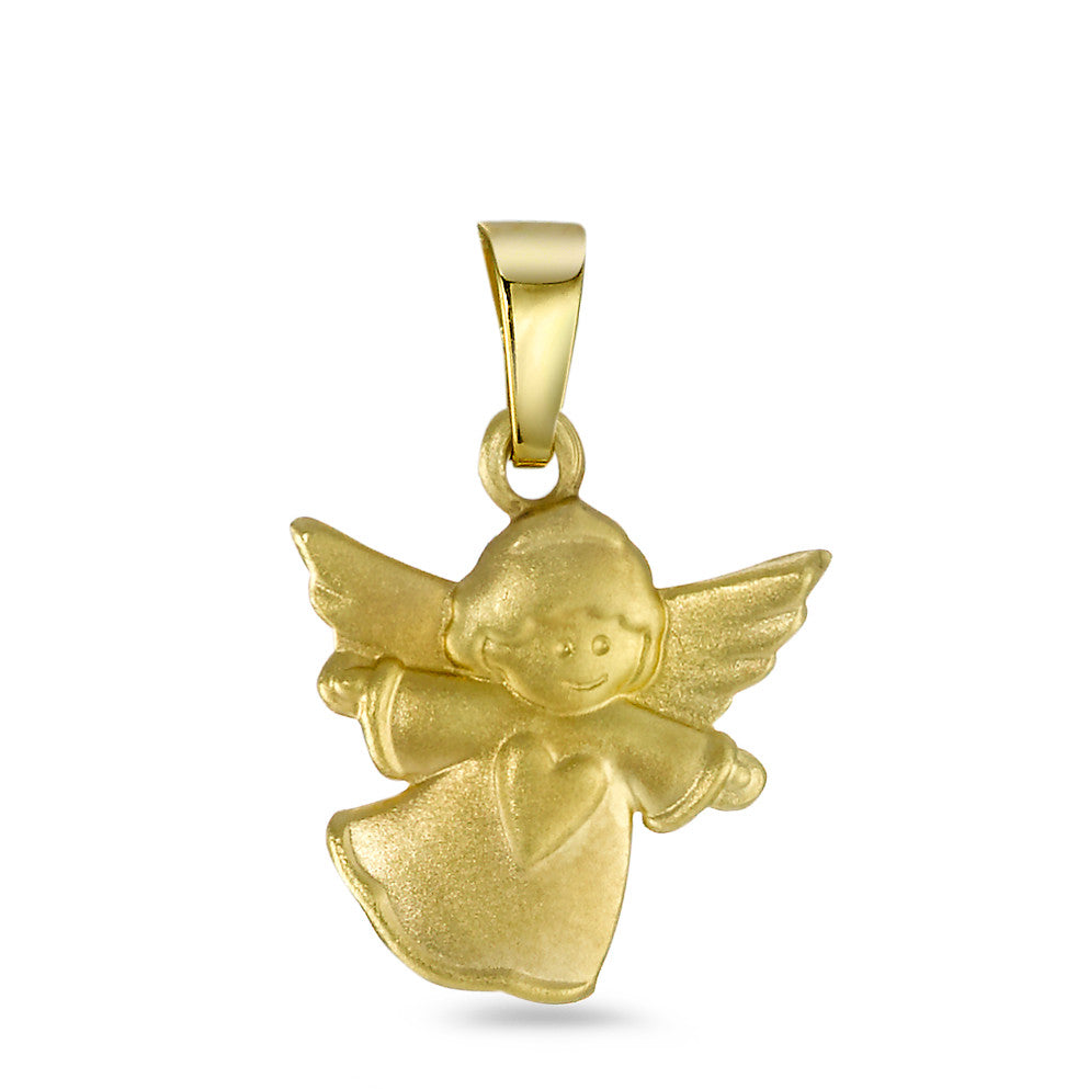 Pendant 18k Yellow Gold Angel