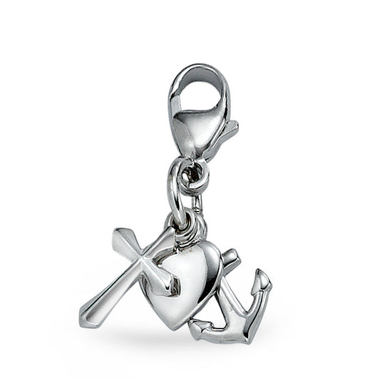Charms Silver Rhodium plated