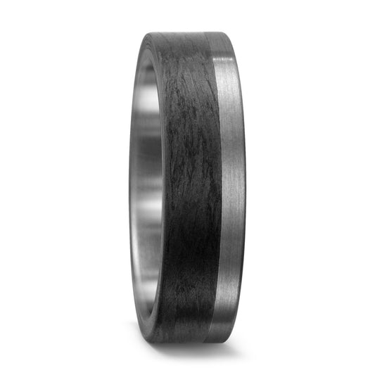 Wedding Ring Palladium 950, Carbon