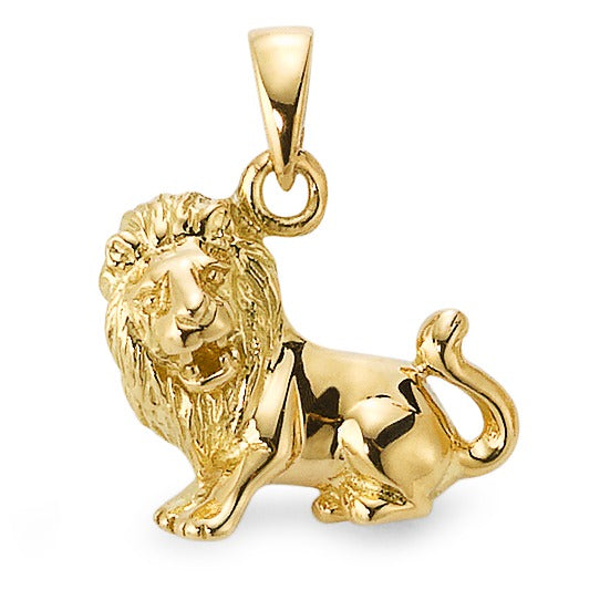 Pendant 9k Yellow Gold Zodiac Sign Leo