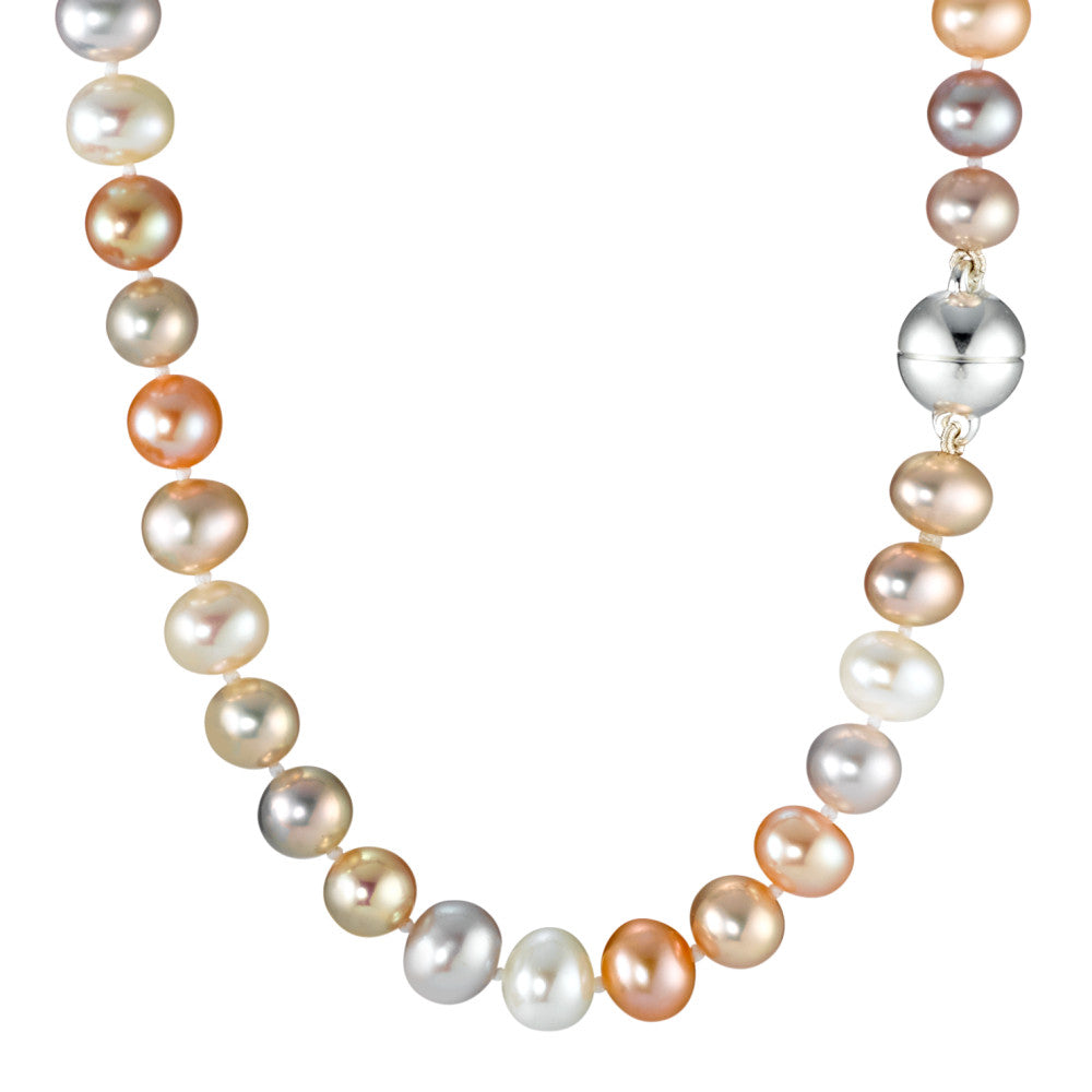 Necklace Silver Freshwater pearl 43 cm