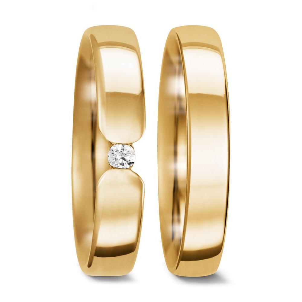 Wedding Ring 18k Yellow Gold