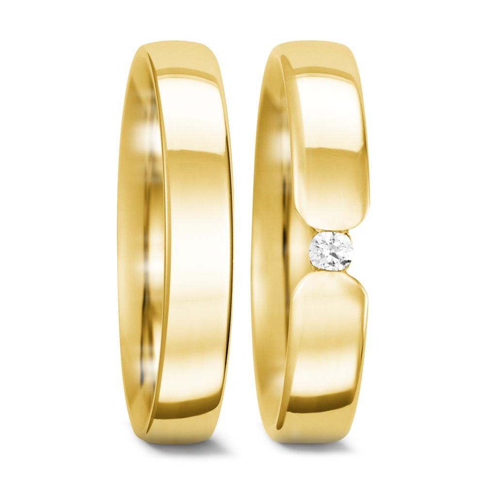 Wedding Ring 18k Yellow Gold