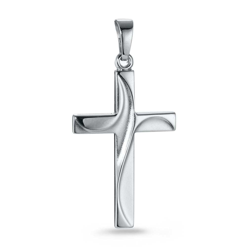 Pendant Silver Rhodium plated Cross