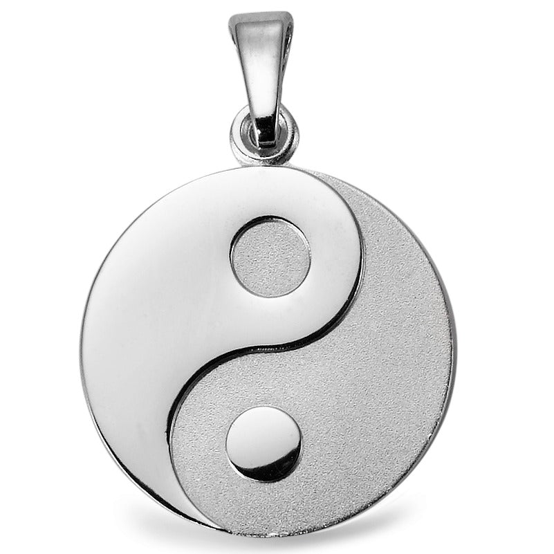 Pendant Silver Rhodium plated Ø16 mm