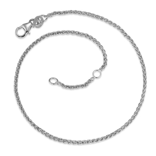 Anklet 18k White Gold 22-24 cm Ø1.5 mm