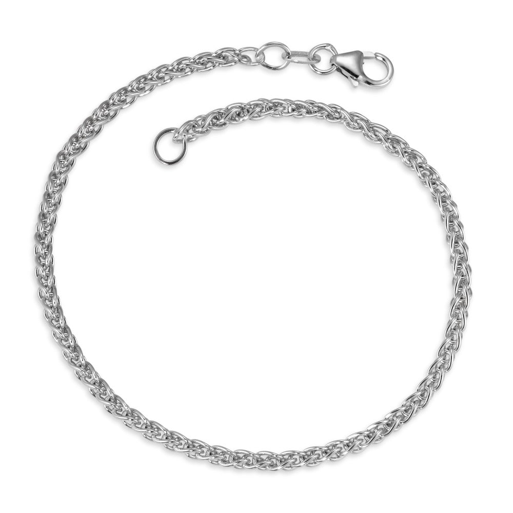 Bracelet 18k White Gold 19 cm Ø2.5 mm