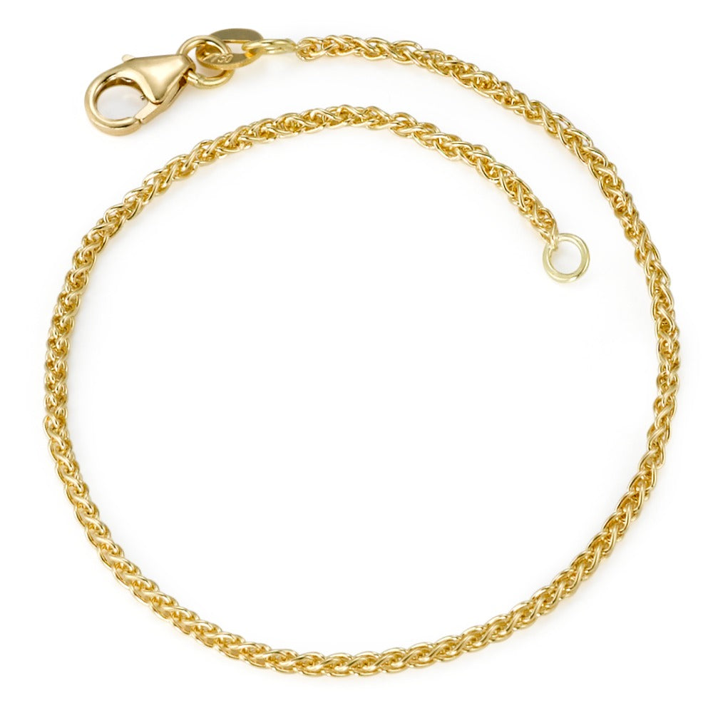 Bracelet 18k Yellow Gold 19 cm Ø1.6 mm