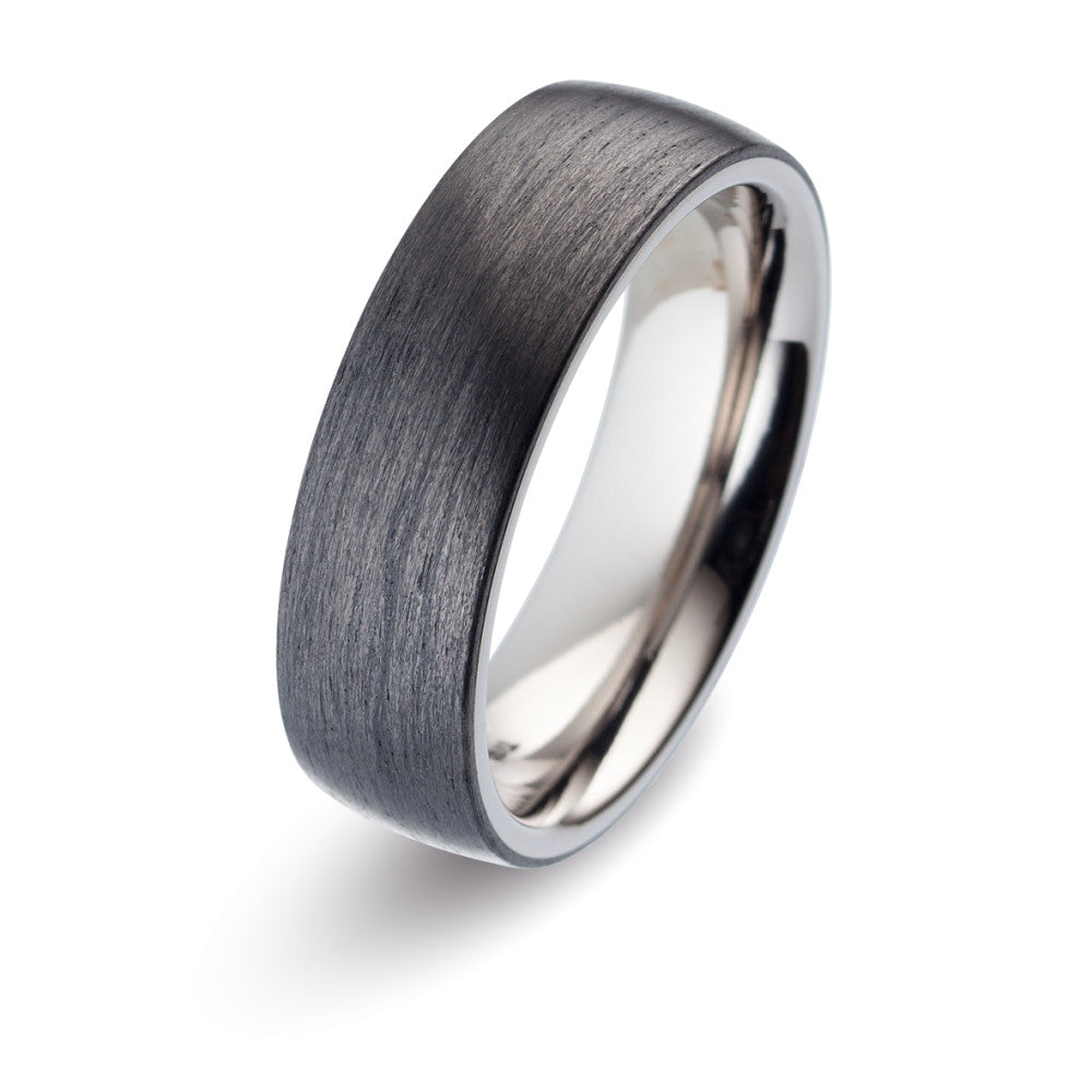 Wedding Ring Titanium, Carbon