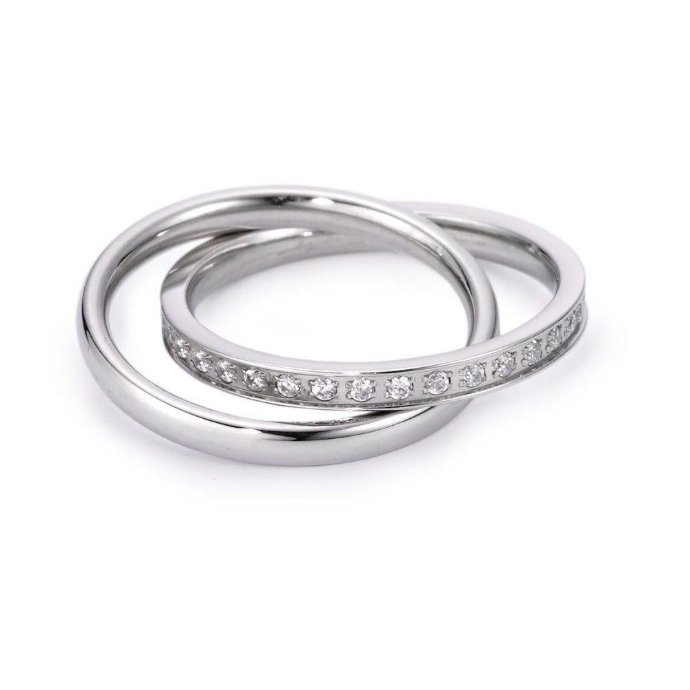 Ring Stainless steel Zirconia