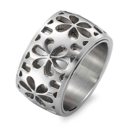 Ring Stainless steel Flower