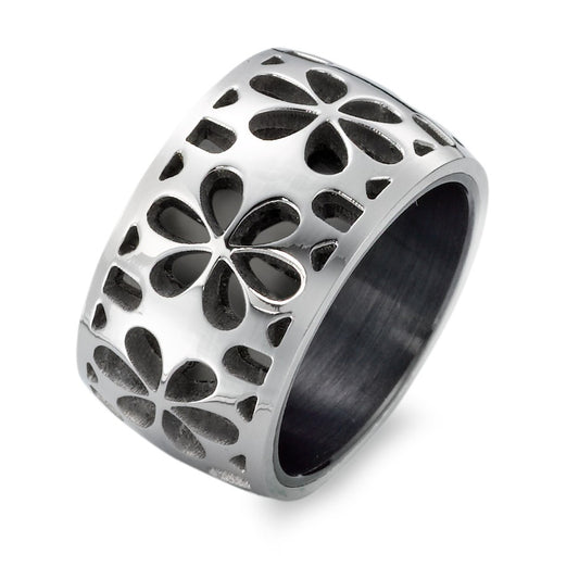 Ring Stainless steel IP coated Flower