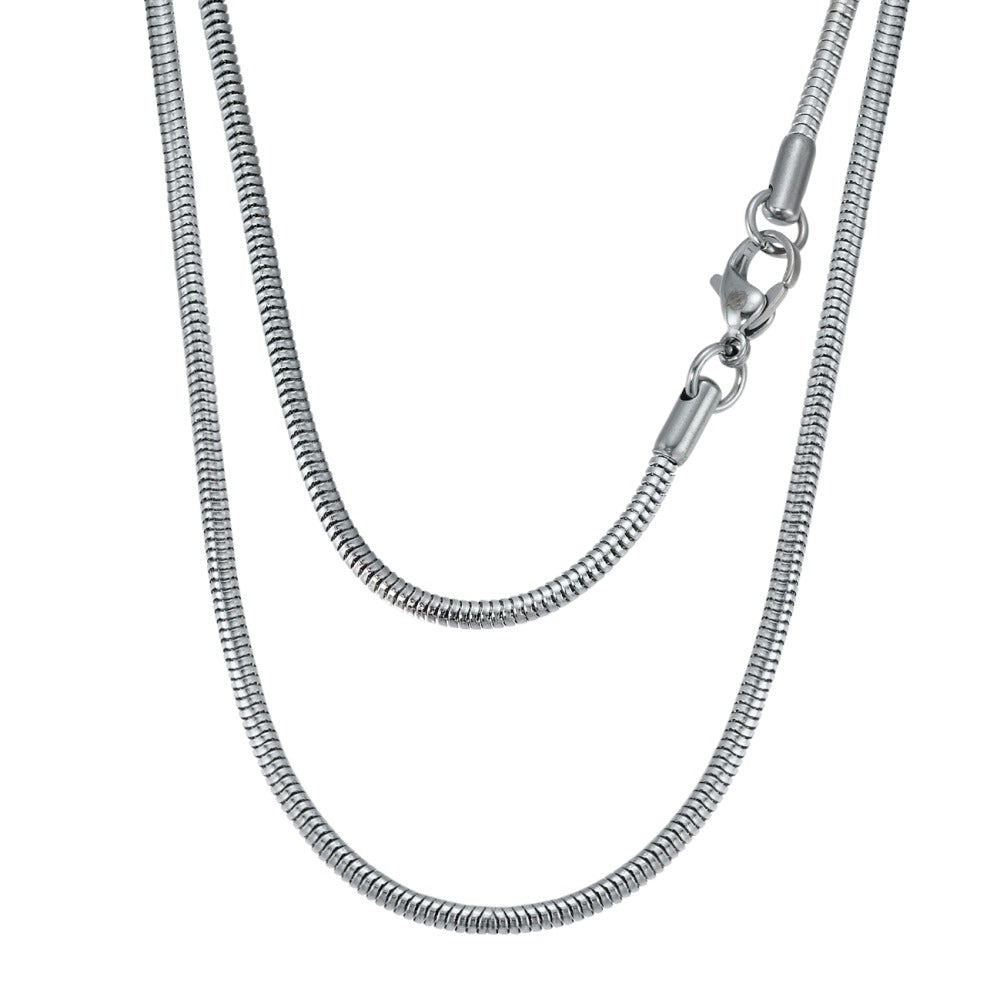 Necklace Stainless steel 42 cm Ø2.4 mm