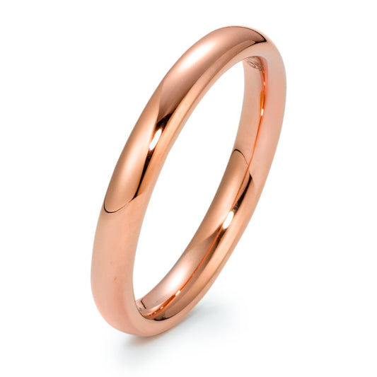 Stacking ring Stainless steel Rose IP coated