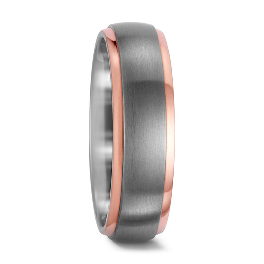 Wedding Ring Titanium IP coated