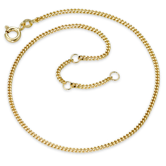 Anklet 9k Yellow Gold 23-26 cm