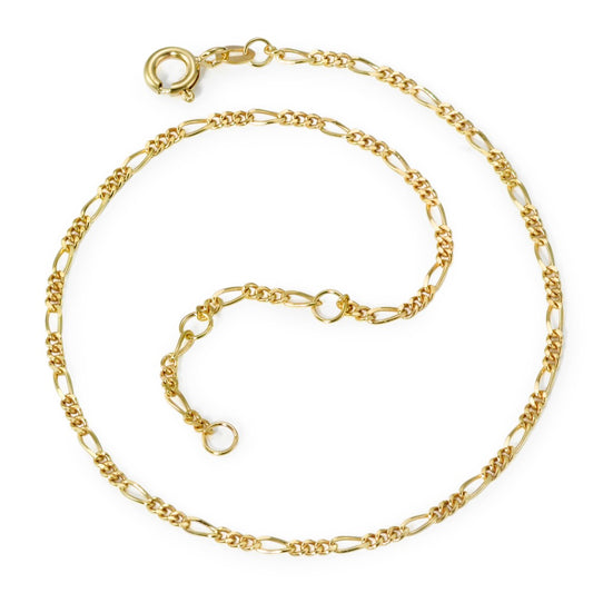 Anklet 9k Yellow Gold 23-26 cm