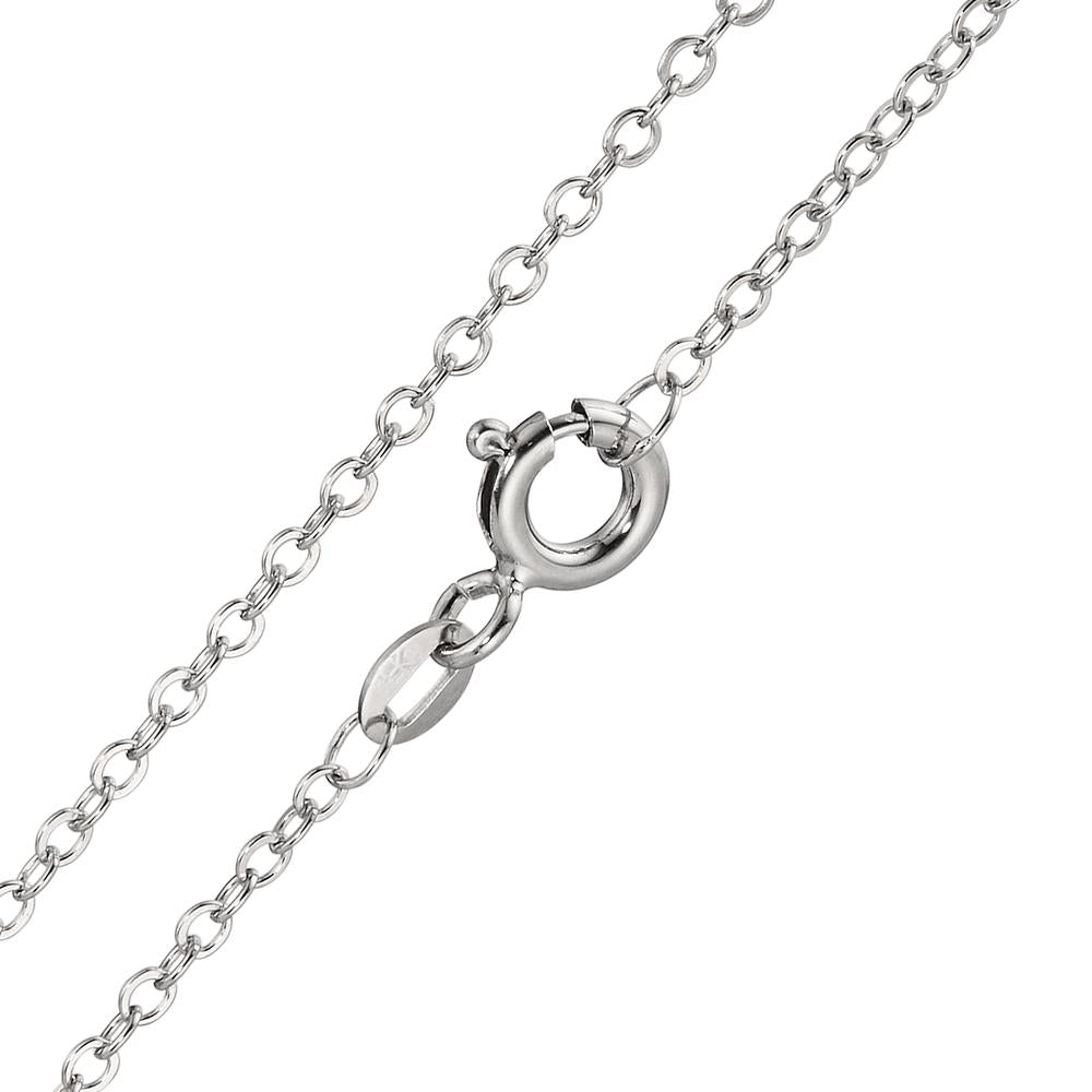 Necklace 9k White Gold 36 cm