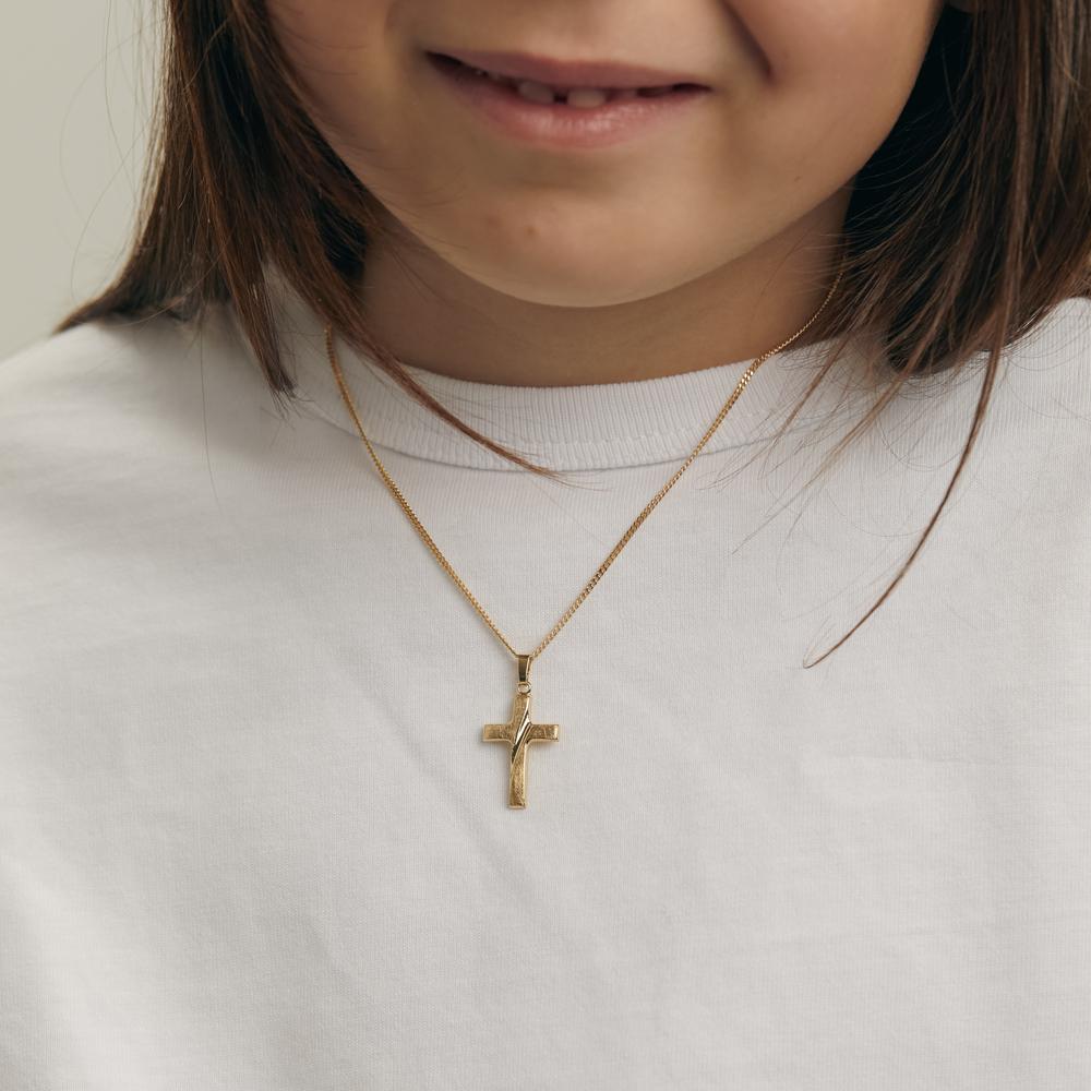 Pendant 9k Yellow Gold Cross