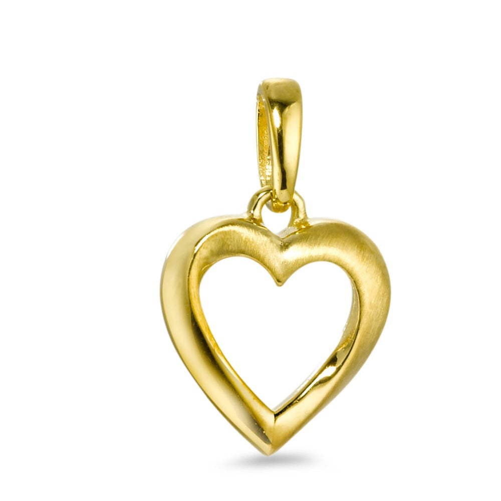 Pendant 9k Yellow Gold Heart Ø10 mm