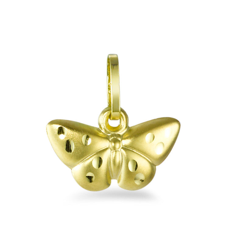 Pendant 9k Yellow Gold Butterfly