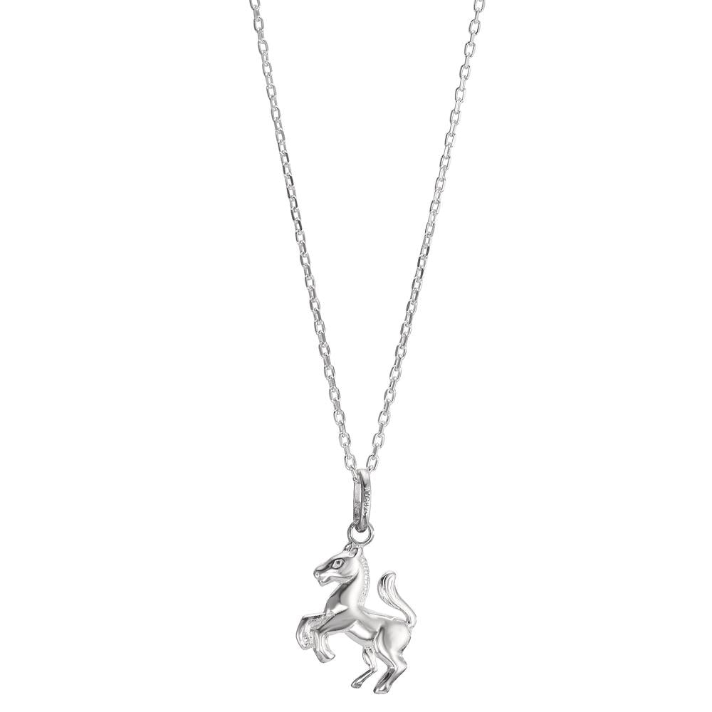 Necklace with pendant Silver Horse 36-38 cm