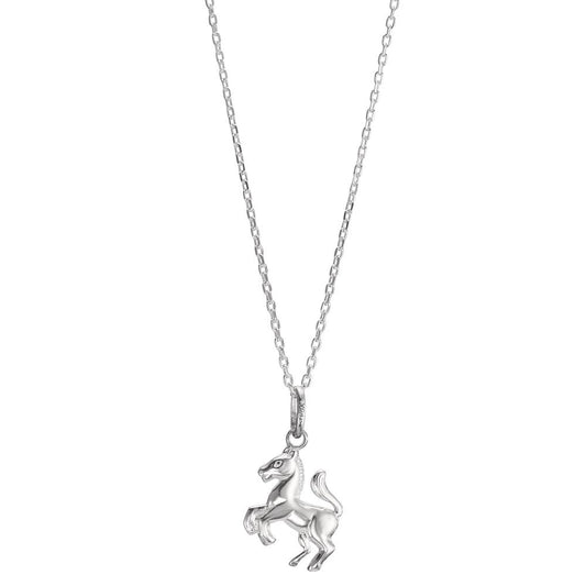 Chain necklace with pendant Silver Horse 36-38 cm