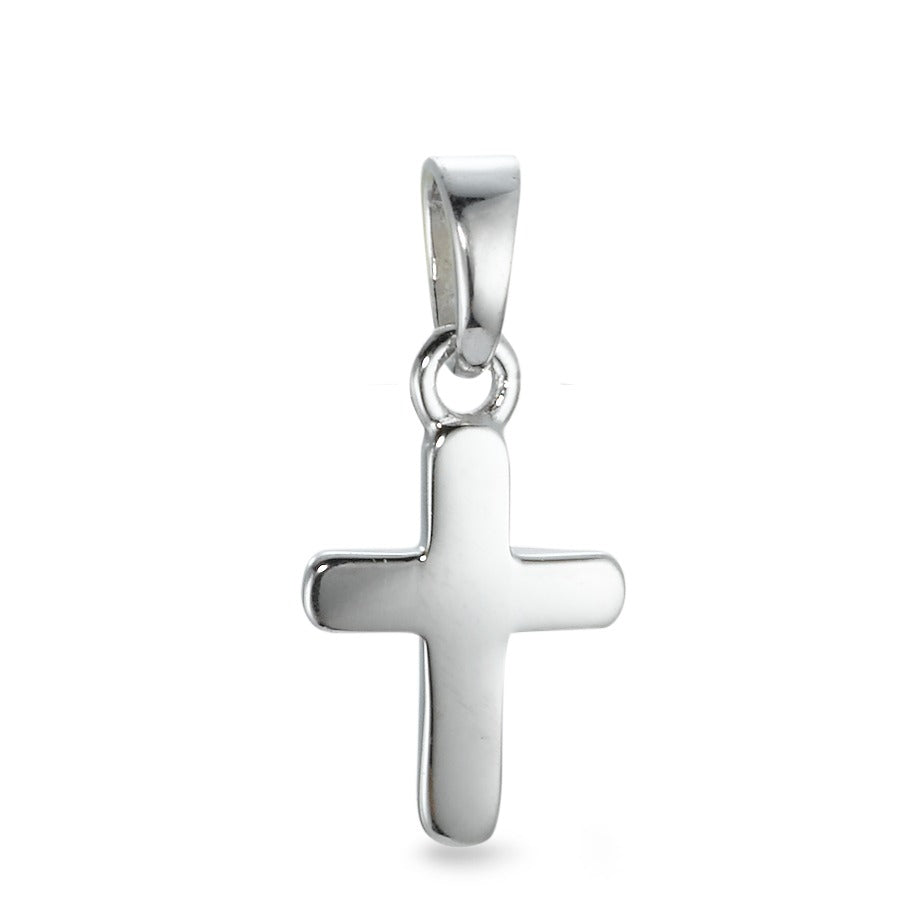 Pendant Silver Rhodium plated Cross