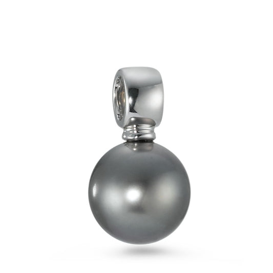 Pendant 18k White Gold Tahitian pearl