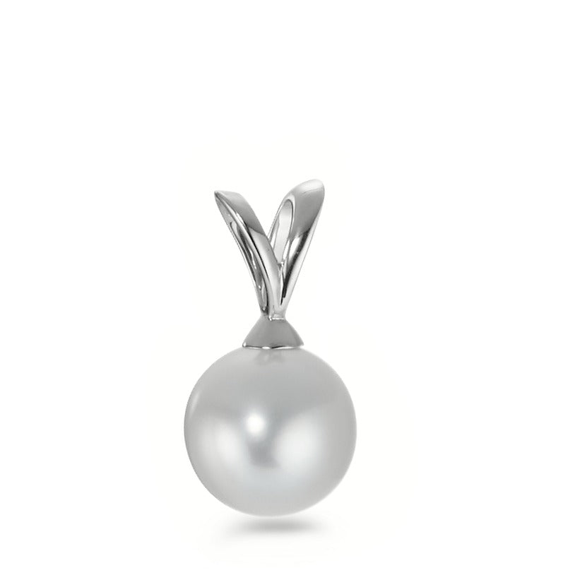 Pendant 18k White Gold Freshwater pearl