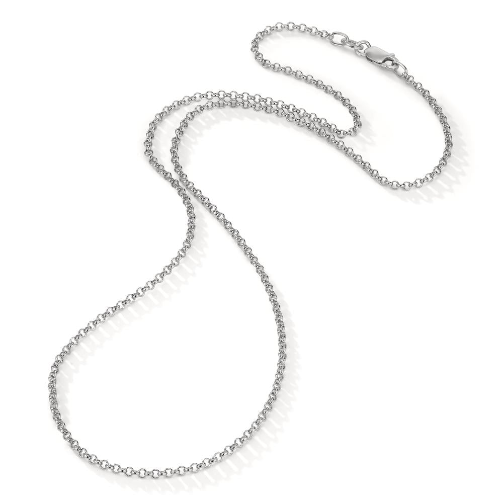 Necklace Silver Rhodium plated 42 cm