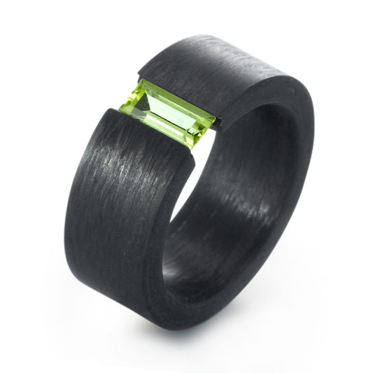 Ring Carbon Peridot