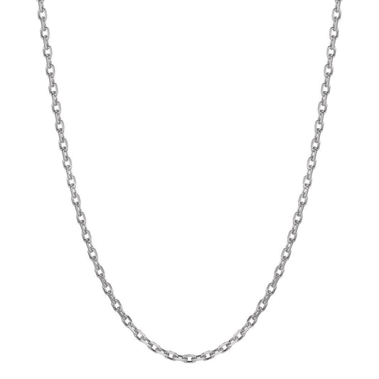 Chain necklace Silver Rhodium plated 36-38 cm