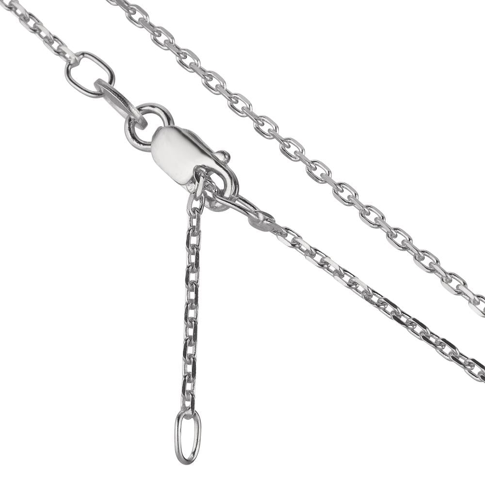 Necklace Silver Rhodium plated 36-38 cm