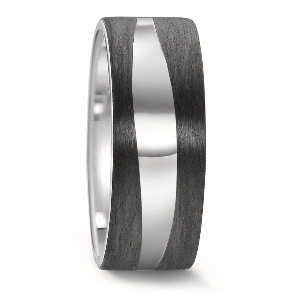 Wedding Ring Stainless steel, Carbon