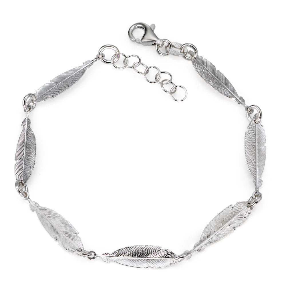 Bracelet Silver Rhodium plated 17-19 cm