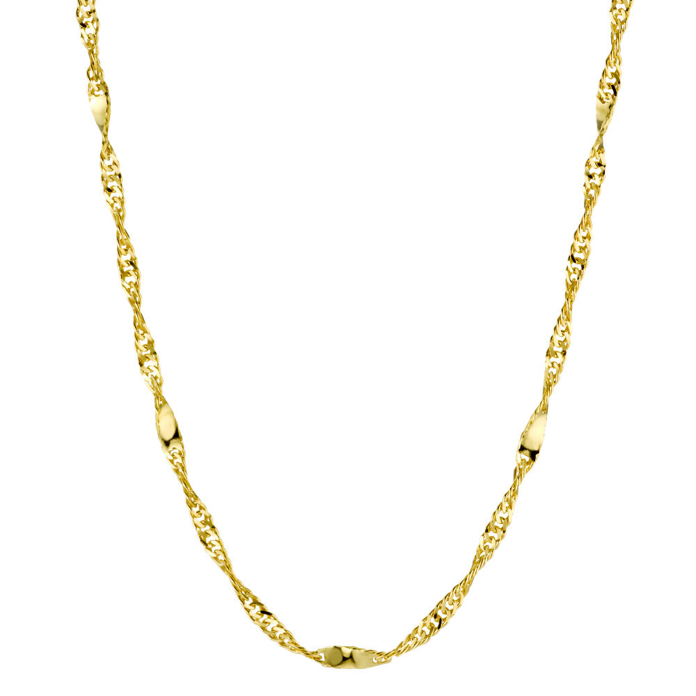 Necklace 9k Yellow Gold 38 cm