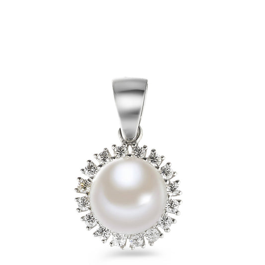 Pendant 18k White Gold Freshwater pearl