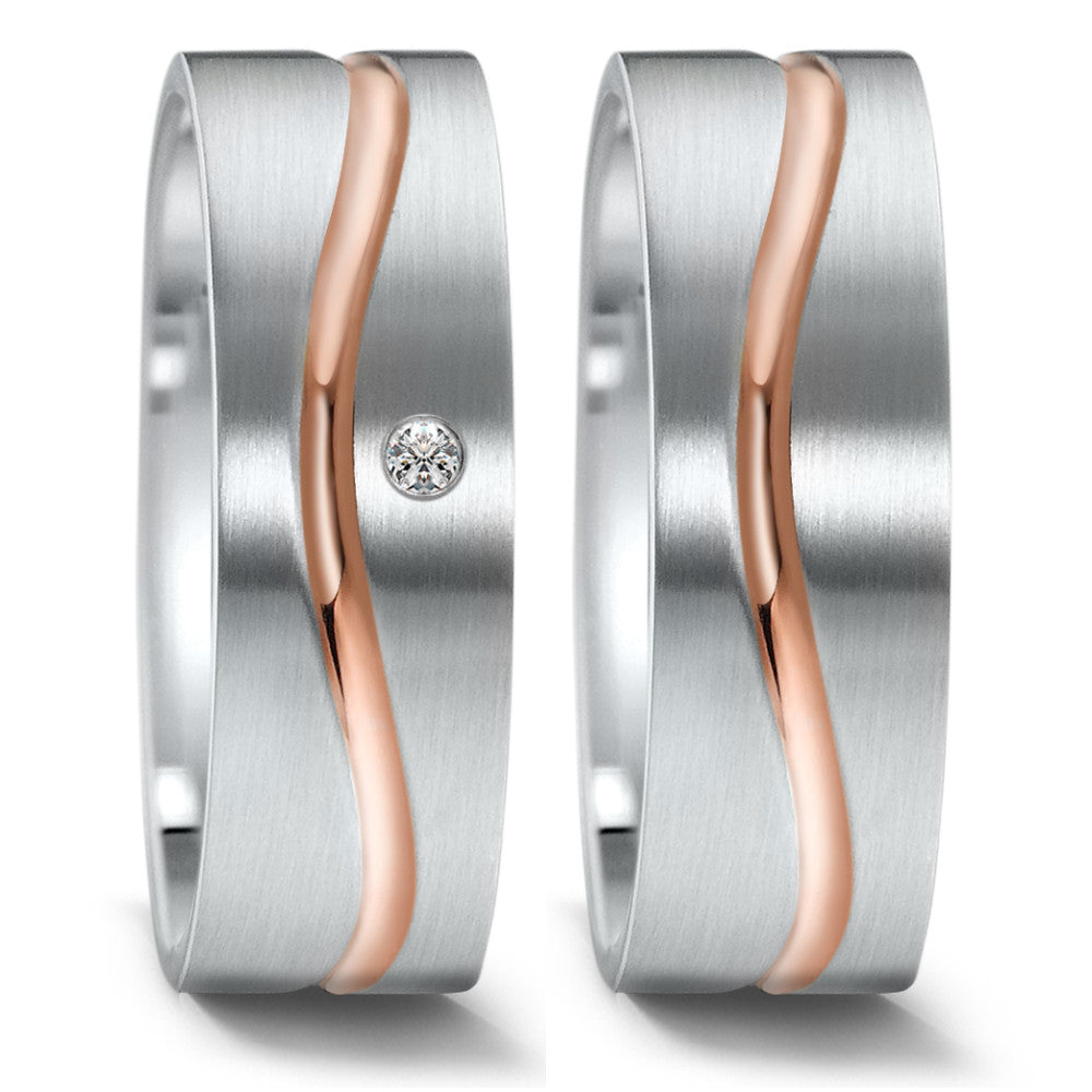 Wedding Ring Stainless steel IP coated