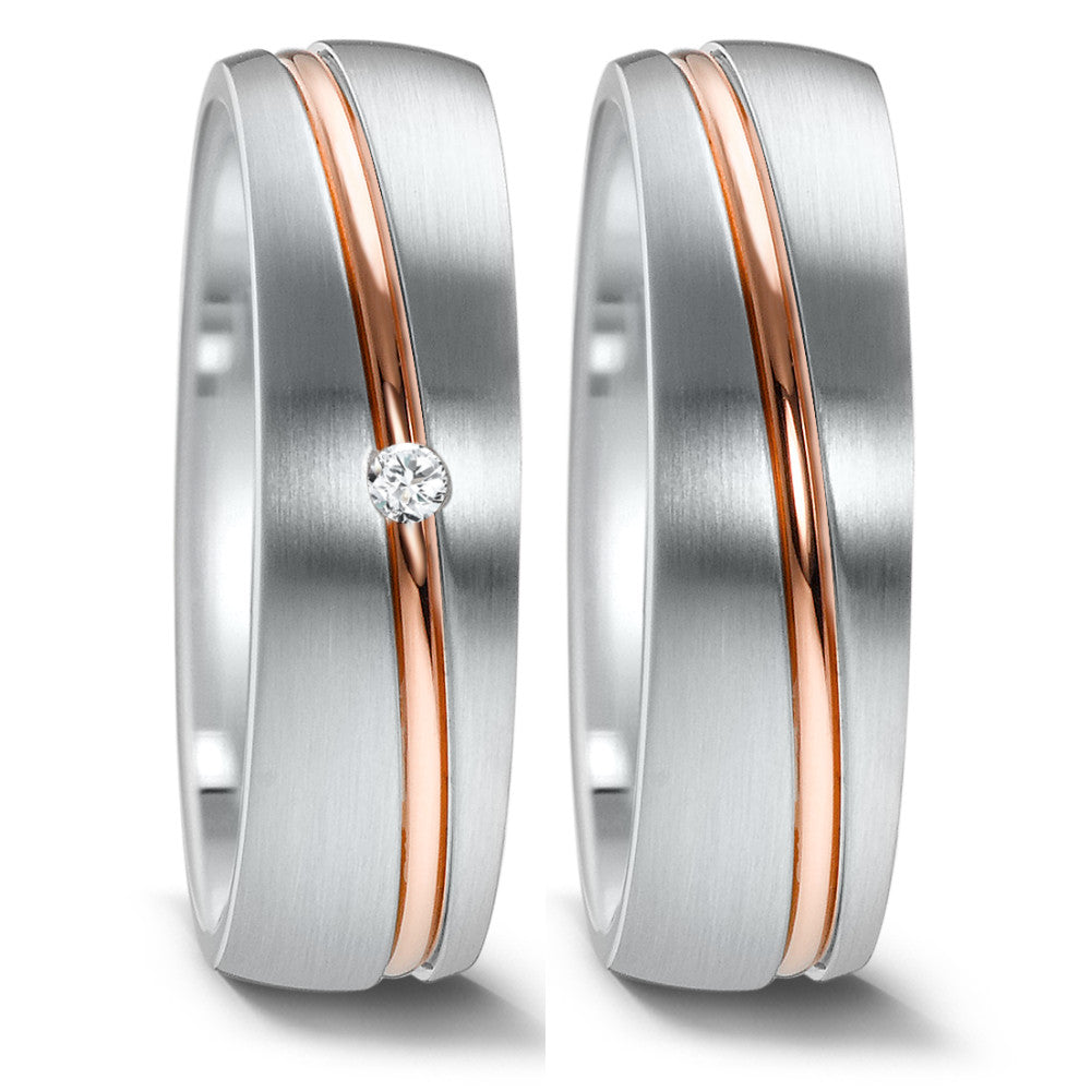 Wedding Ring Stainless steel IP coated