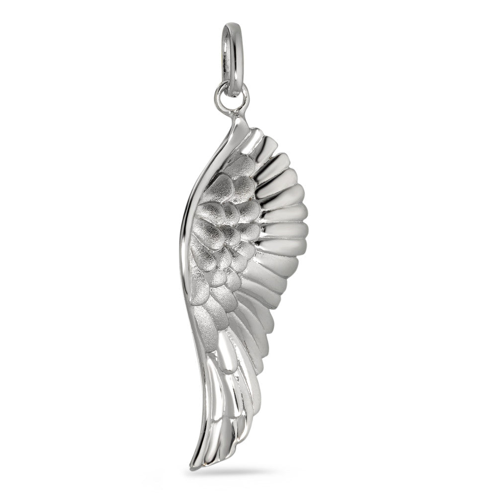 Pendant Silver Rhodium plated Wing