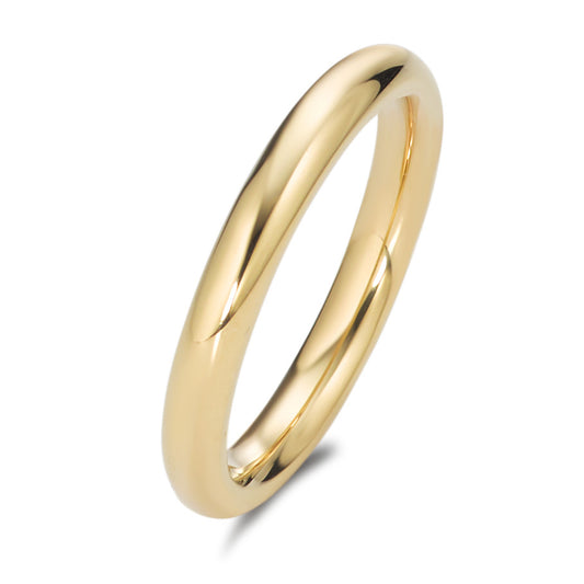 Stacking ring Stainless steel Yellow IP coated