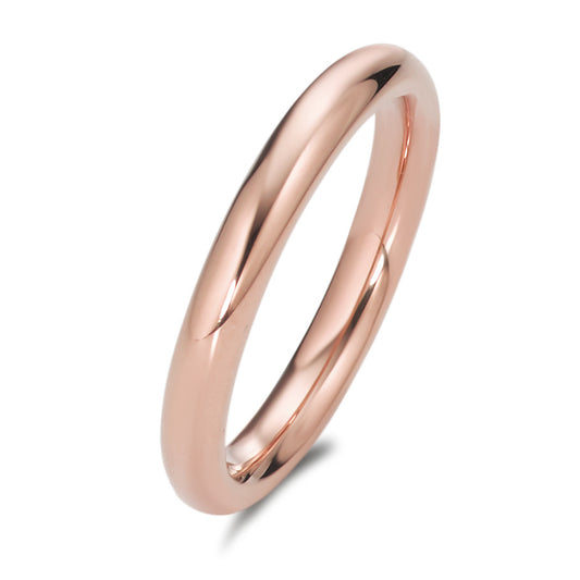 Stacking ring Stainless steel Rose IP coated